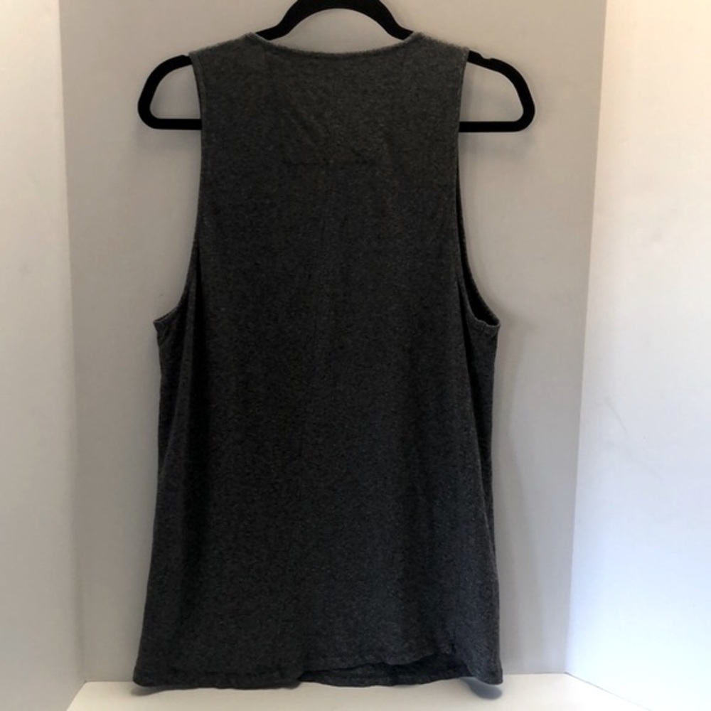 Men's Heather Gray Pocket Tank Top - Unbranded - Picture 3 of 5
